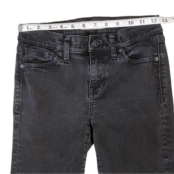 Madewell Skinny Skinny Faded Black Jeans - Sz 26 - Picture 9 of 13